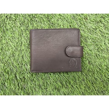 CARTERA PIEL HOMBRE CON BROCHE