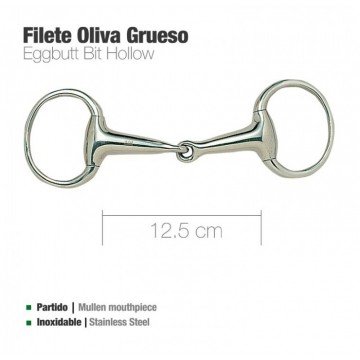 FILETE OLIVA INOX GRUESO...