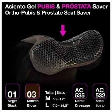 ASIENTO GEL PUBIS &...