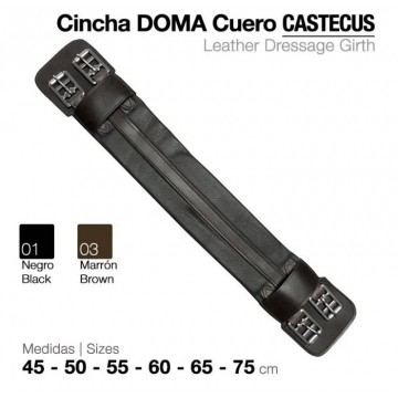 CINCHA DOMA CUERO CASTECUS